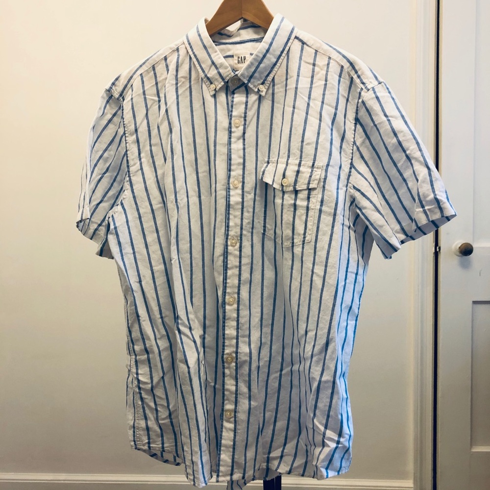 GAP Linen Short Sleeve Shirt